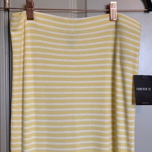 NWT! Forever 21 Stripe Skirt